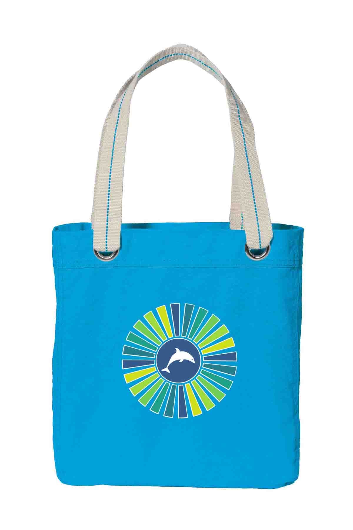 Sunny Days | Dolphin | Tote (15x13x3)