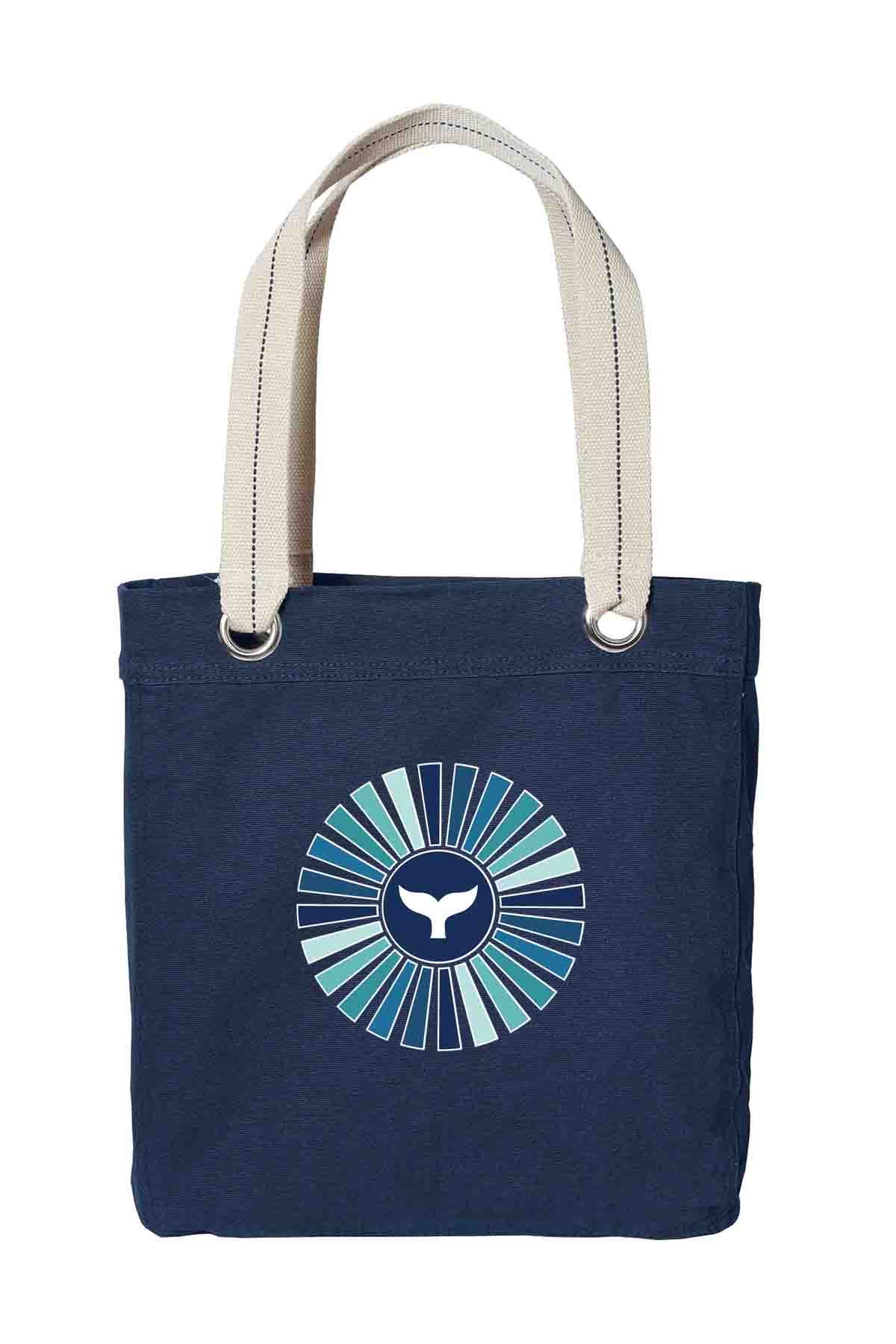 Sunny Days | Whale Tail | Tote (15x13x3)