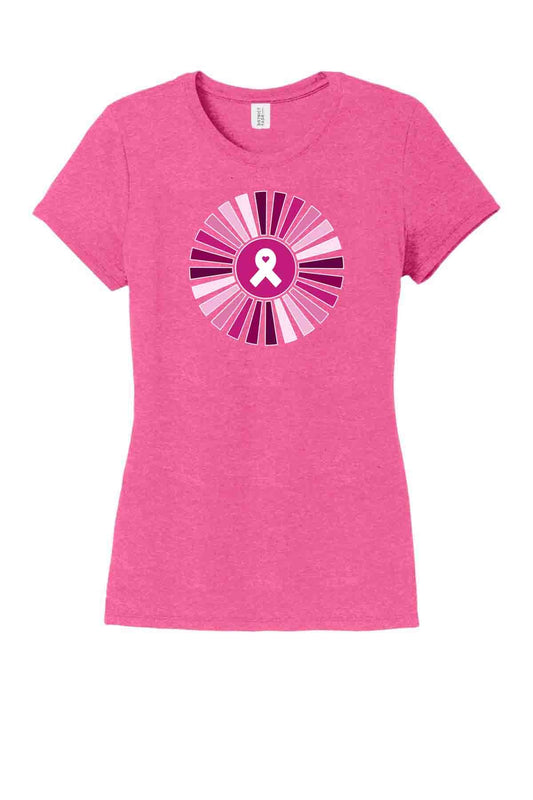 Sunny Days | Breast Cancer Awareness | Ladies T-Shirt