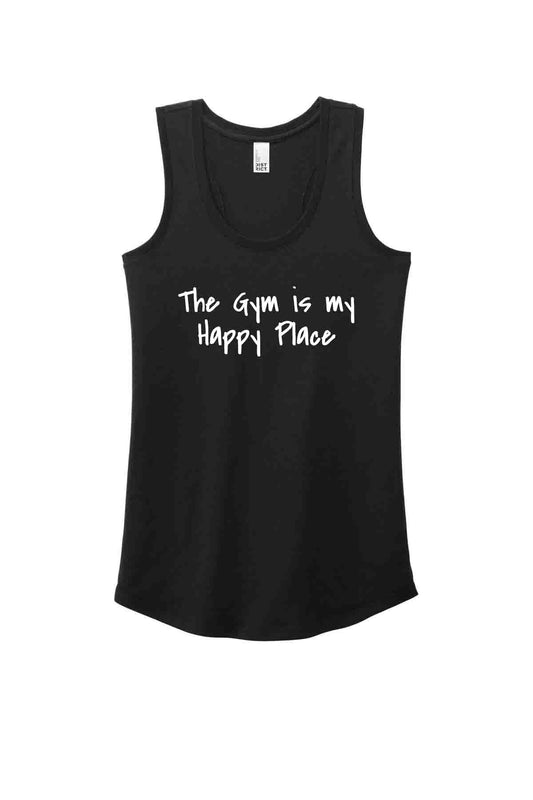 Gia Shaw - Happy Place - Ladies Racerback Tank