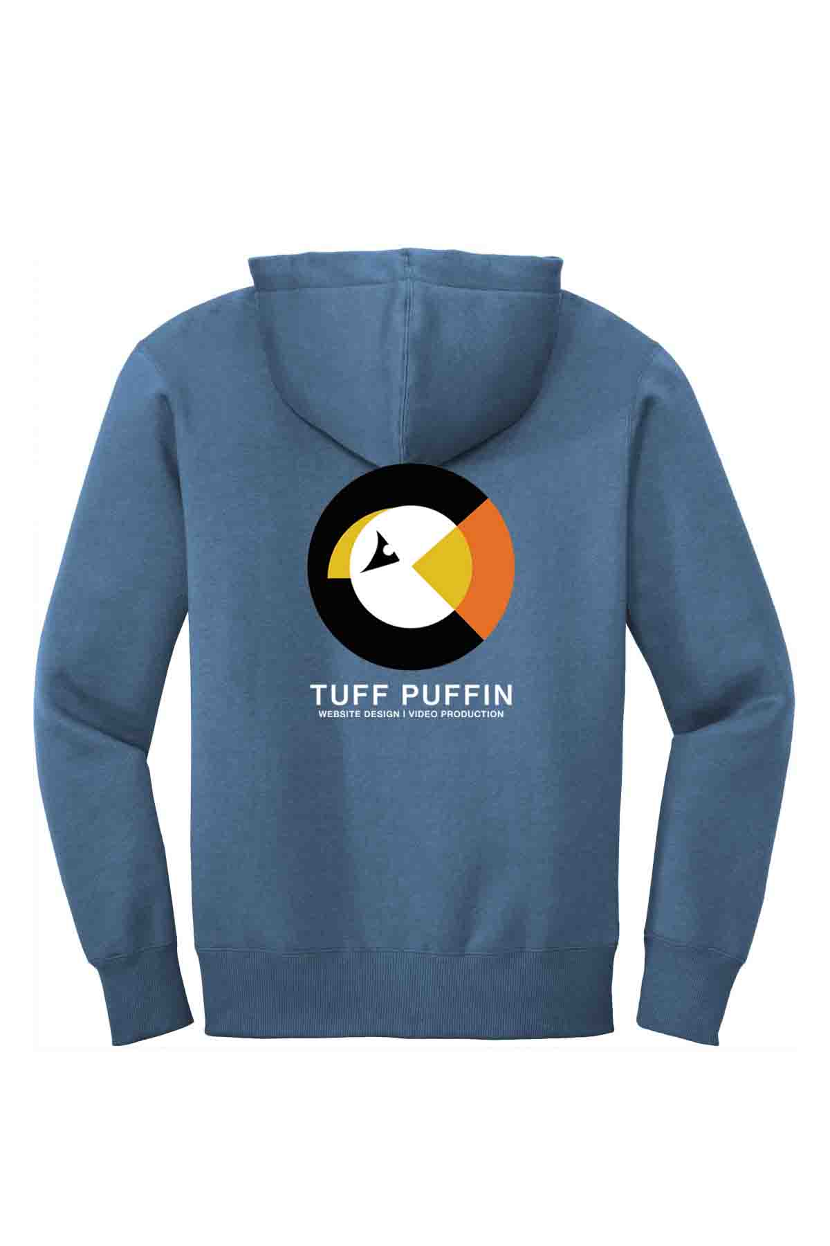 Tuff Puffin - Hooded Zip Sweatshirt