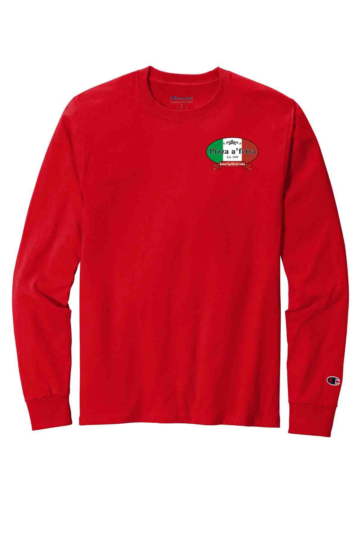 Pizza a'fetta - Champion Long Sleeve T-Shirt