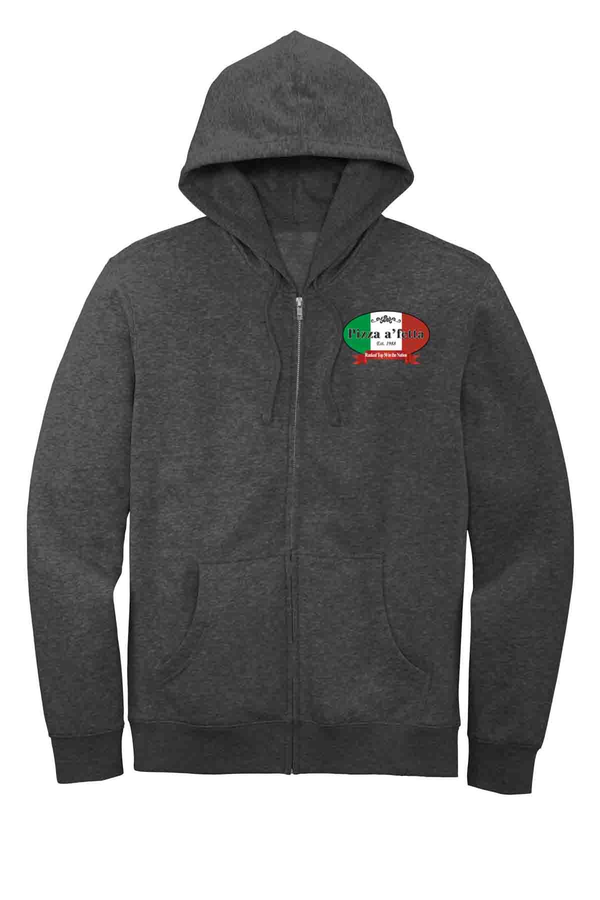 Pizza a'fetta - Hooded Zip Sweatshirt