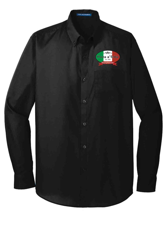 Pizza a'fetta Co - Poplin Long Sleeve Shirt