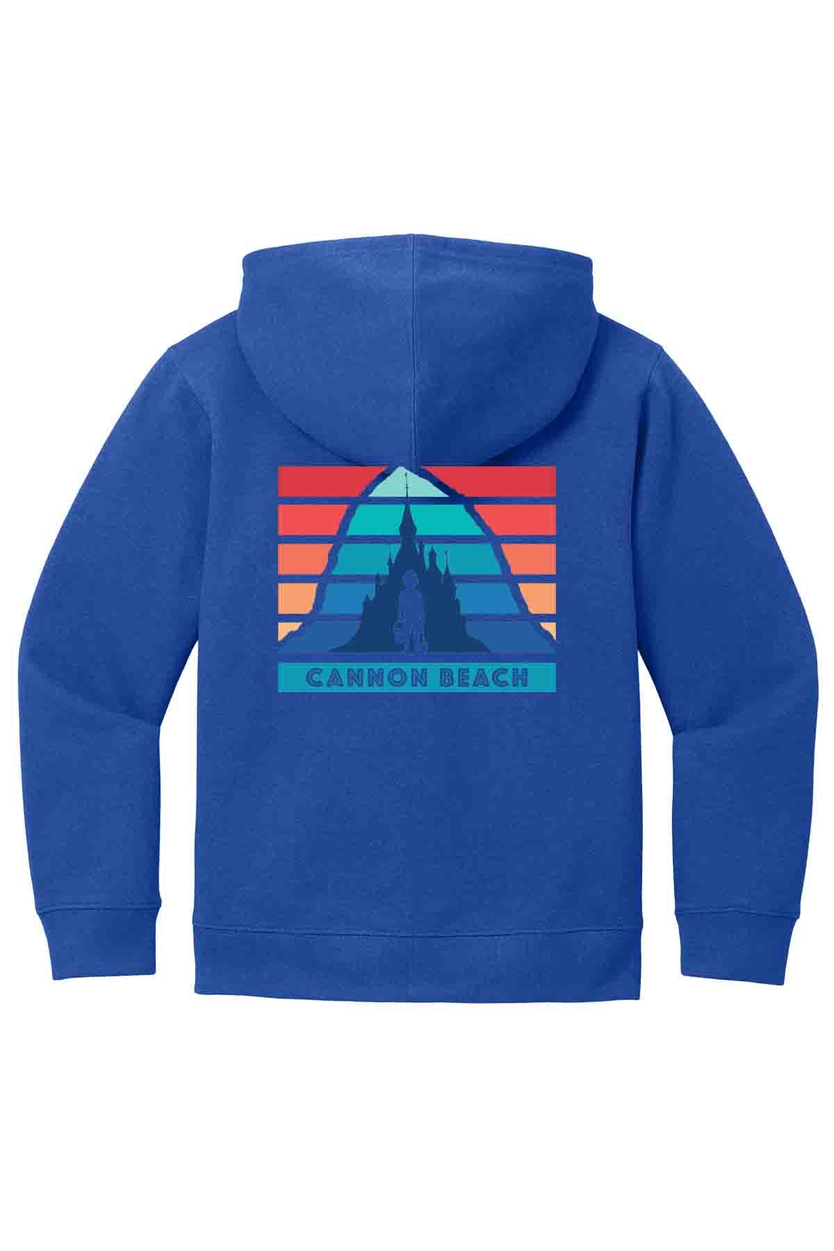 Sandcastle Contest Logo - Youth Hooded Zip Sweatshirt