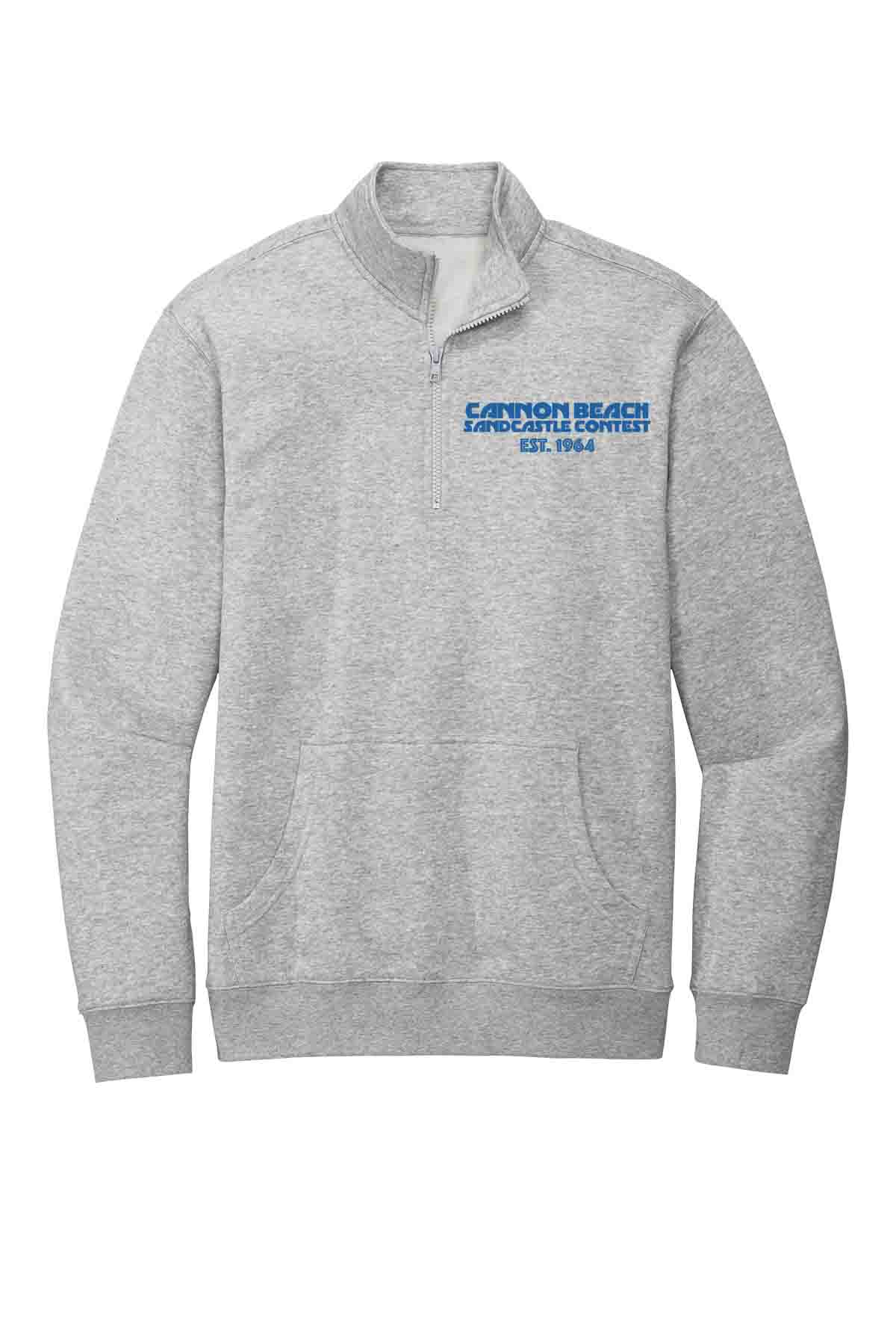 Sandcastle Contest Poster - 1/4 Zip Pullover