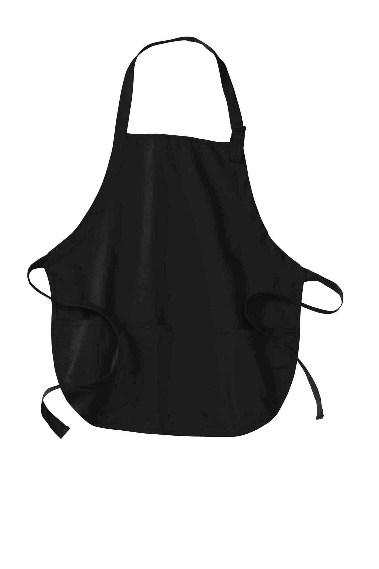 Medium-Length Apron with Pockets