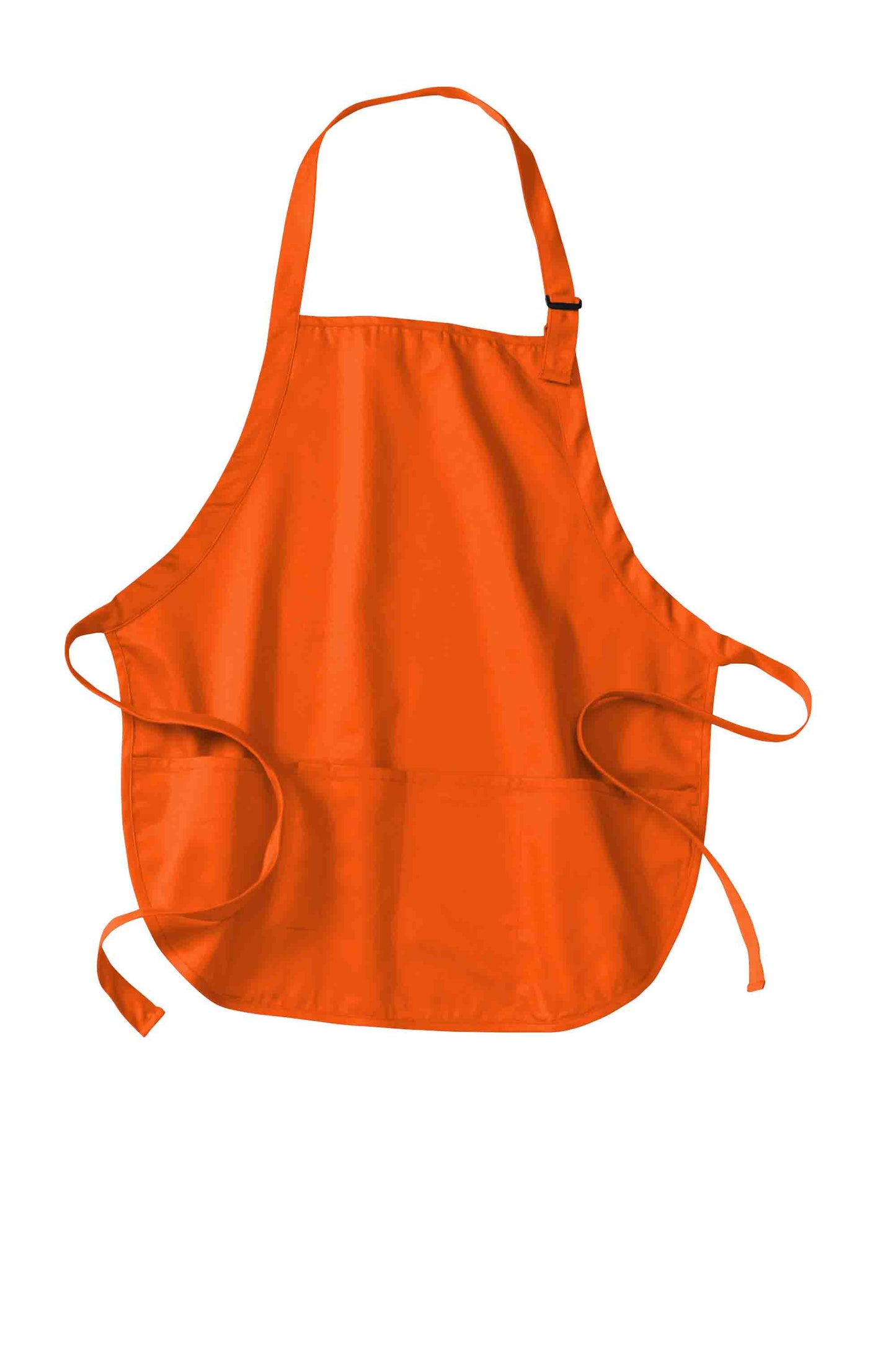 Medium-Length Apron with Pockets