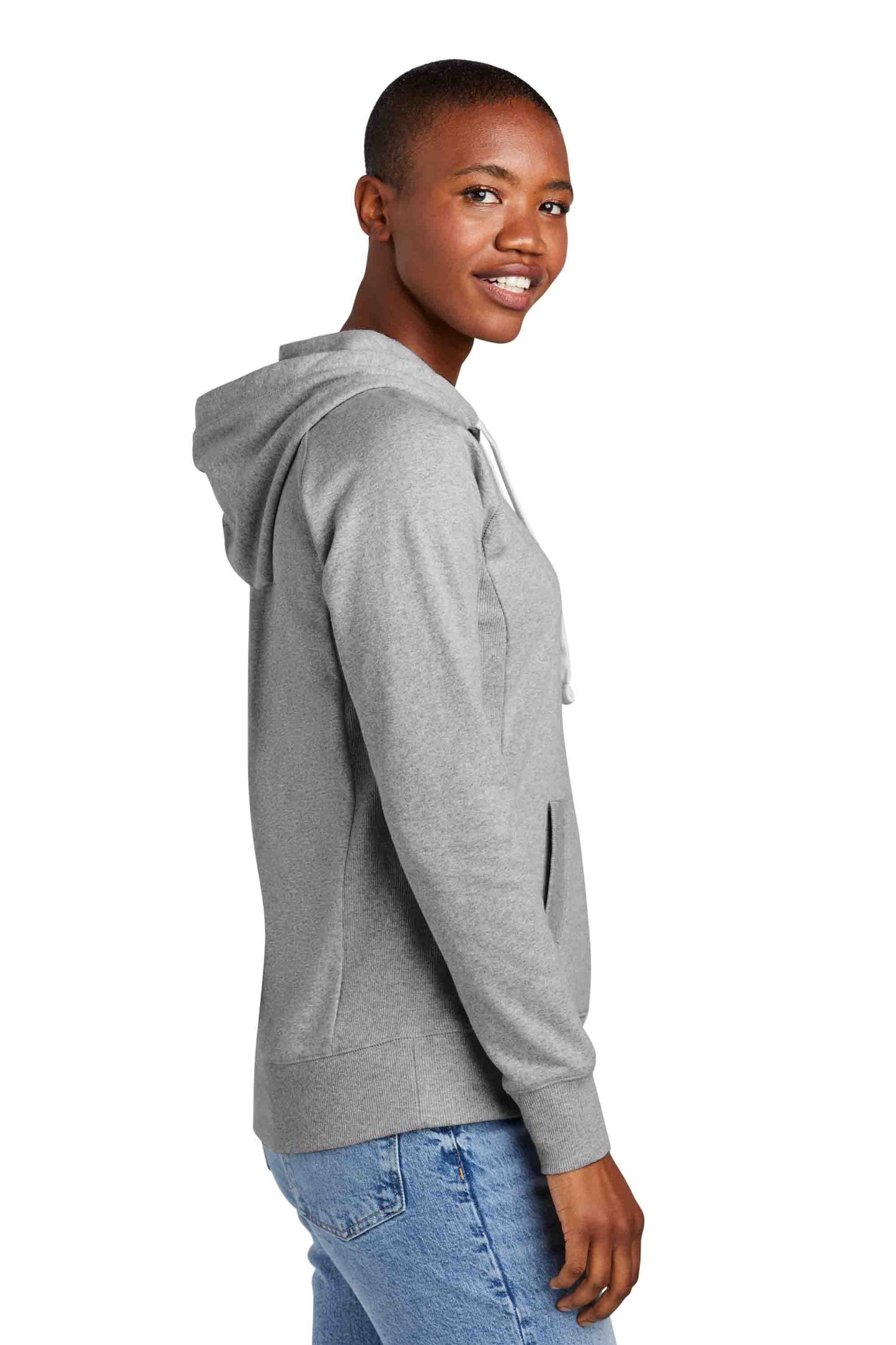 Ladies Recycled Hooded Sweatshirt