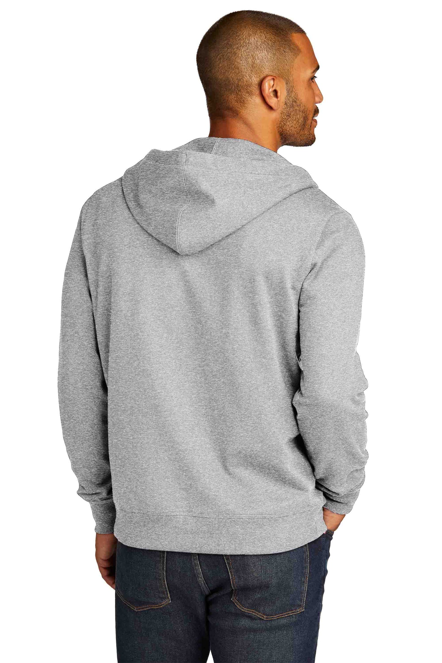 Recycled Hooded Zip Sweatshirt