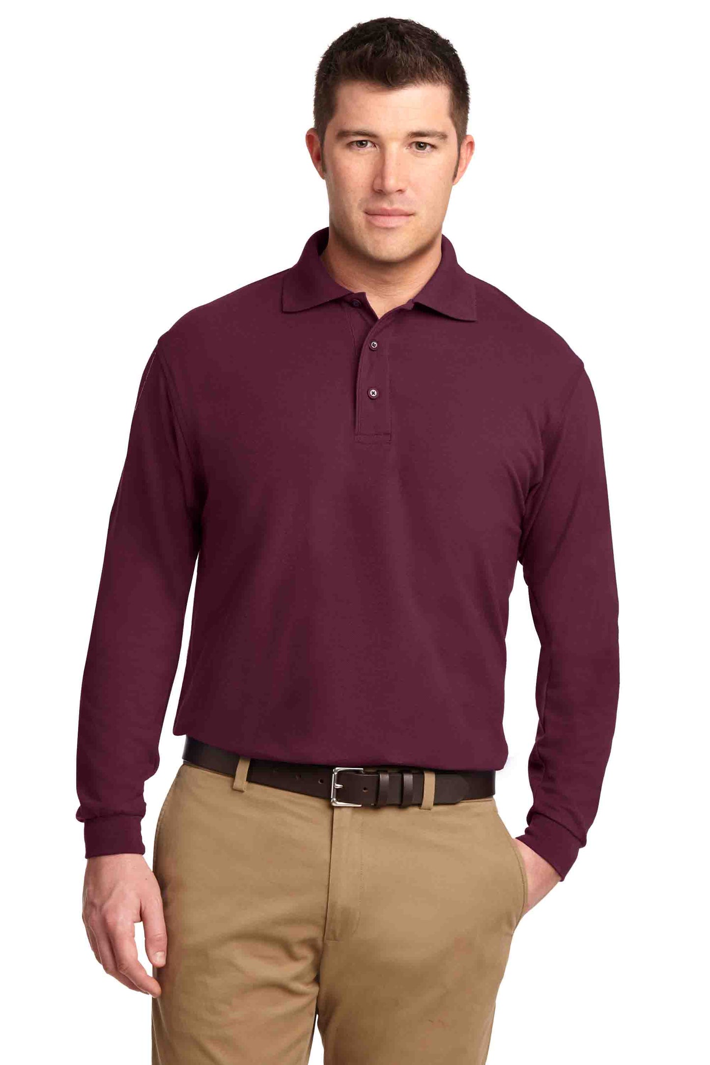 Long Sleeve Polo