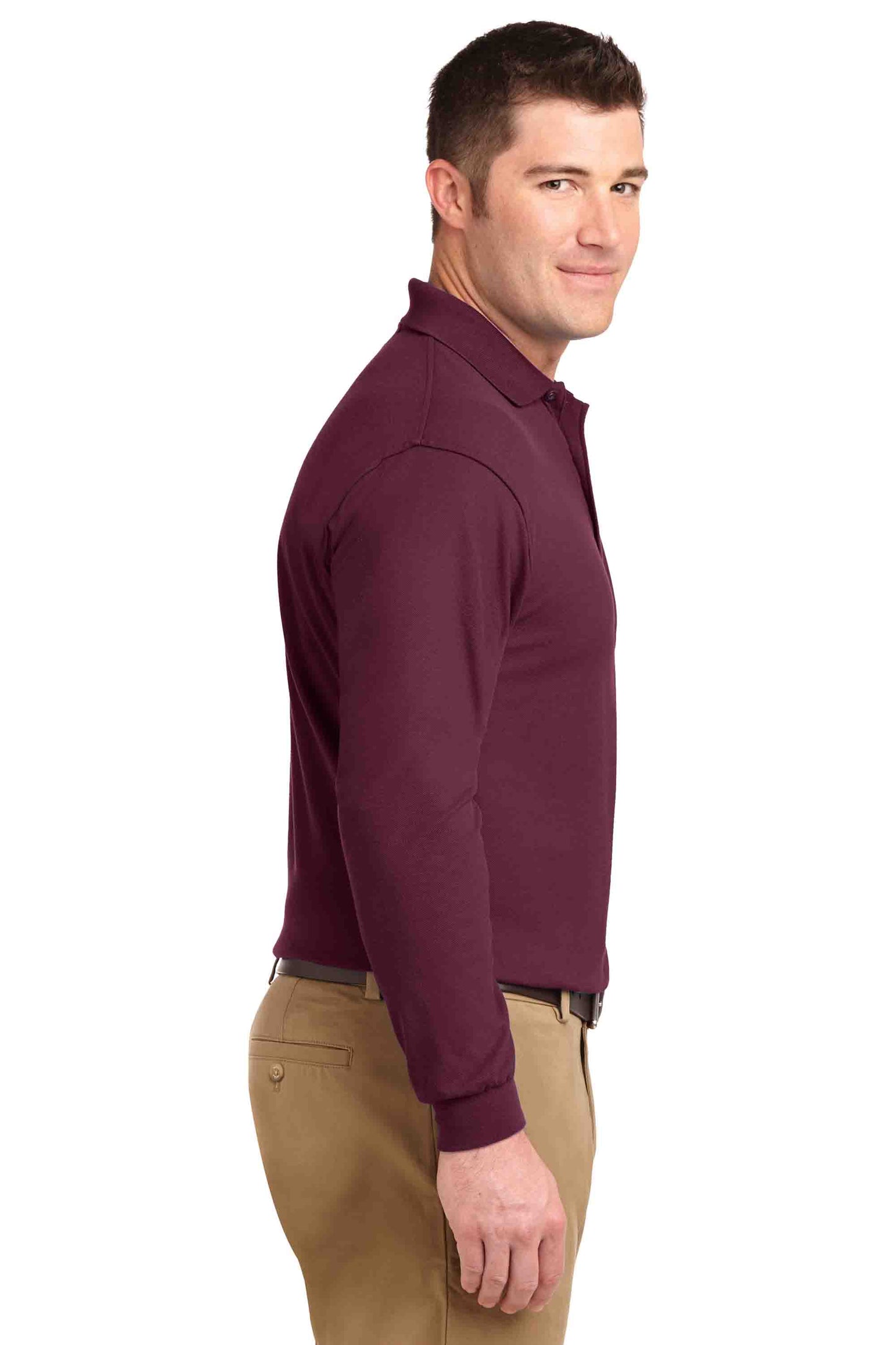 Long Sleeve Polo