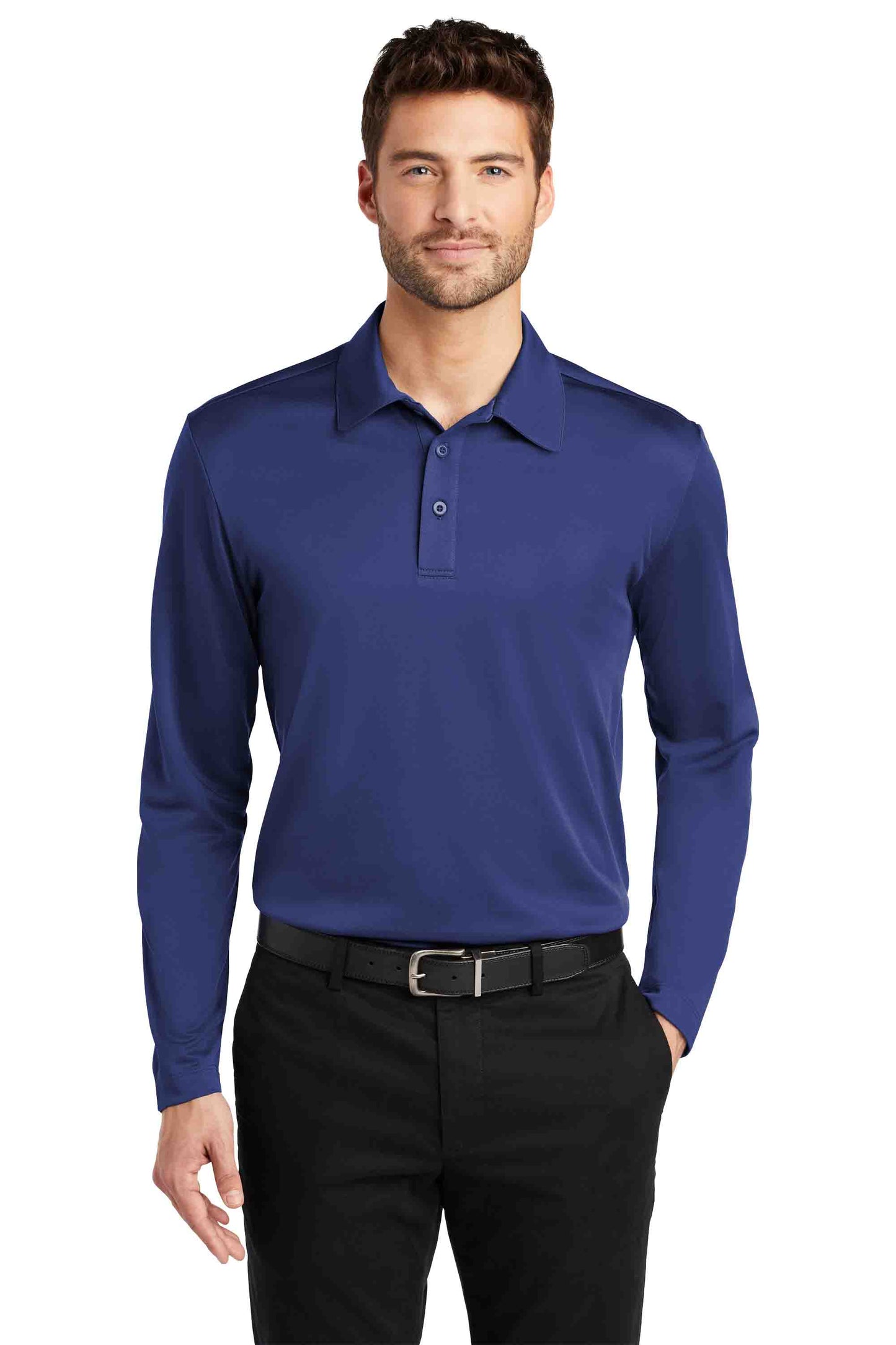 Long Sleeve Performance Polo