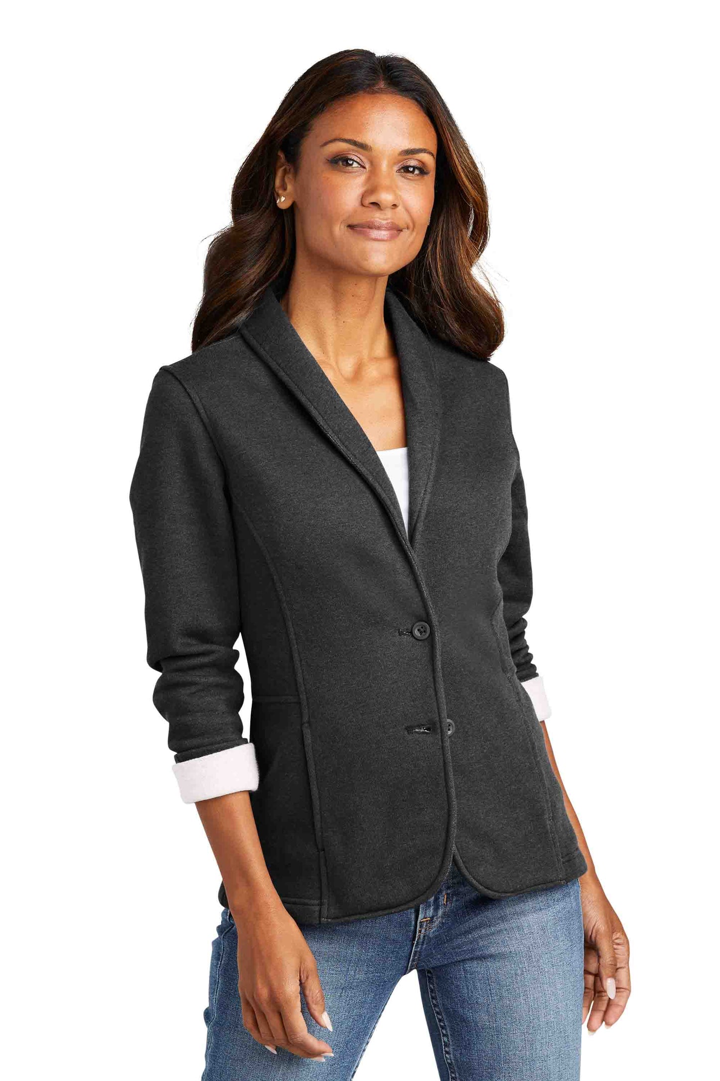 Ladies Fleece Blazer