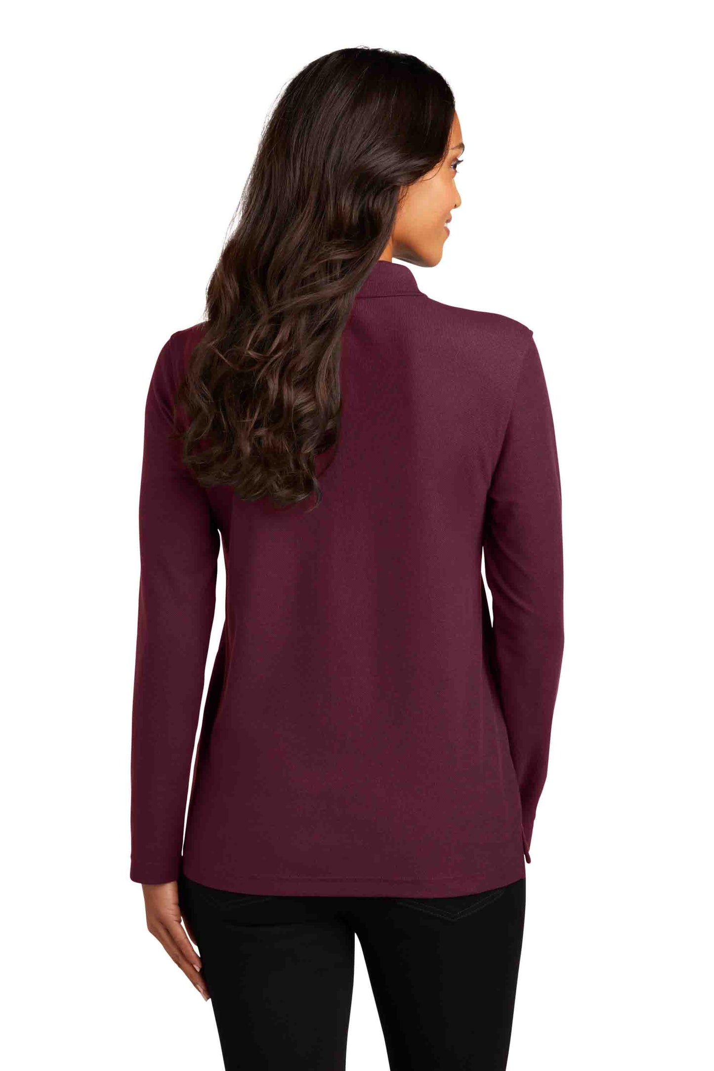 Ladies Long Sleeve Polo