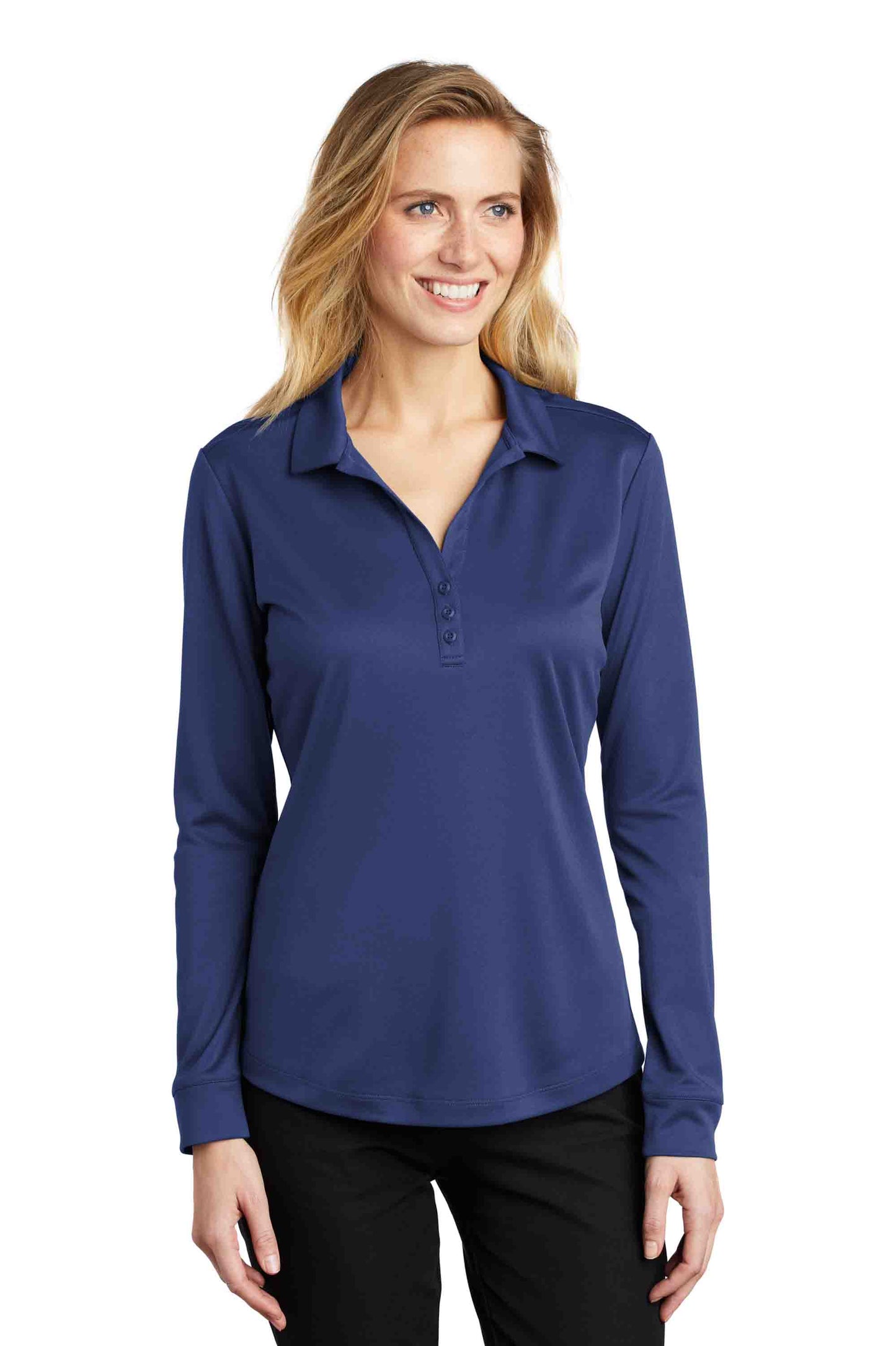 Ladies Long Sleeve Performance Polo