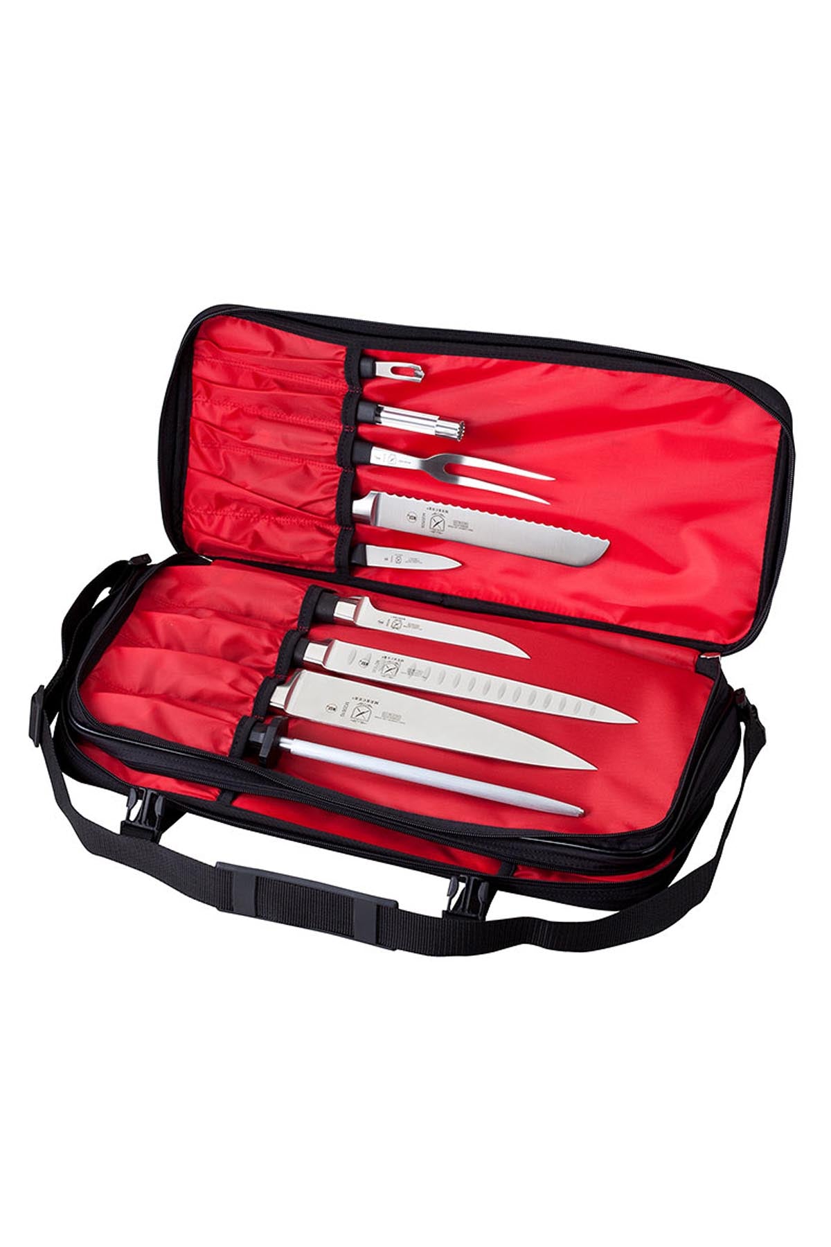 Pizza a'fetta Master Chef - Mercer Culinary 17-Pocket Double Knife Case