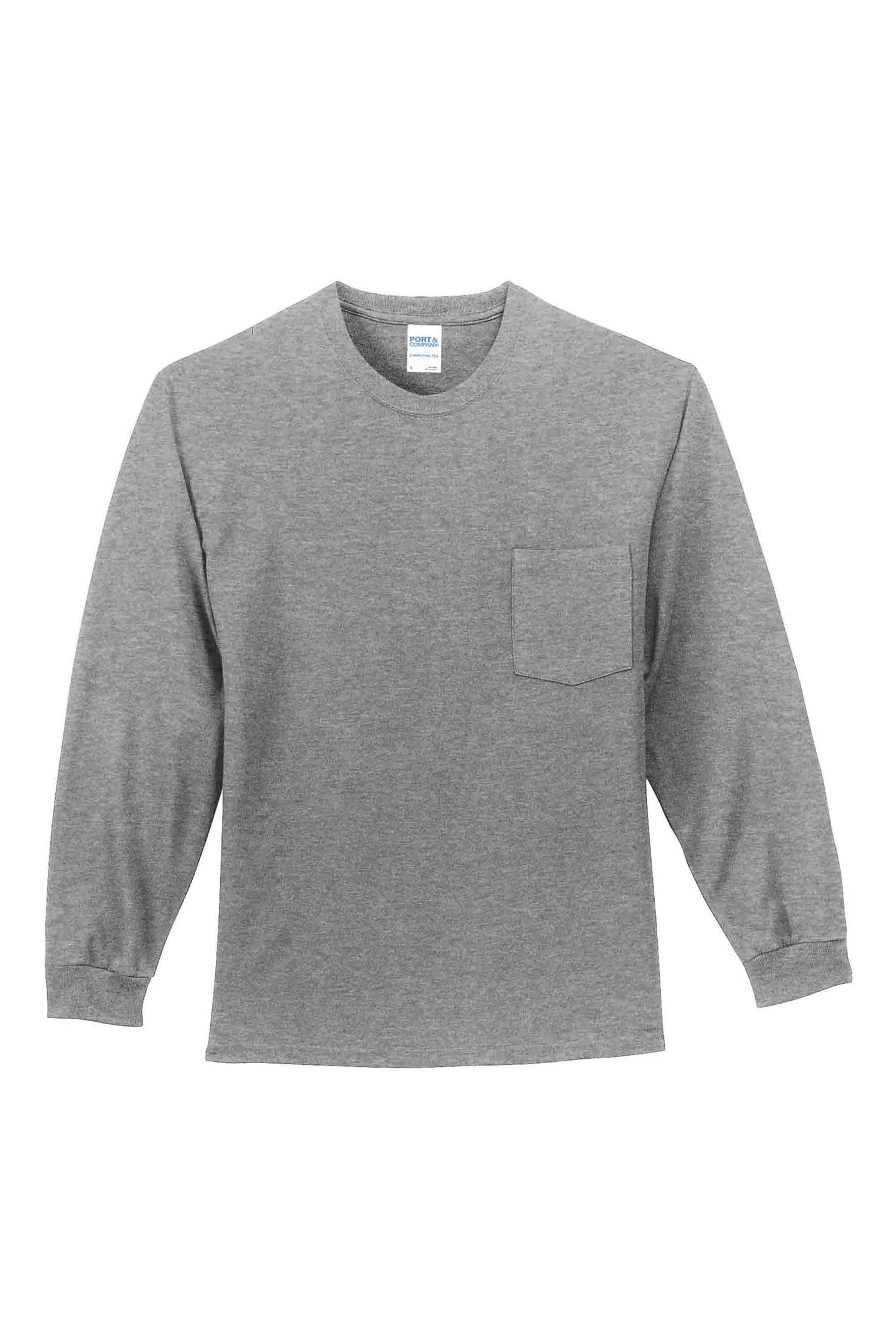 Lightweight Long Sleeve T-Shirt with Pocket