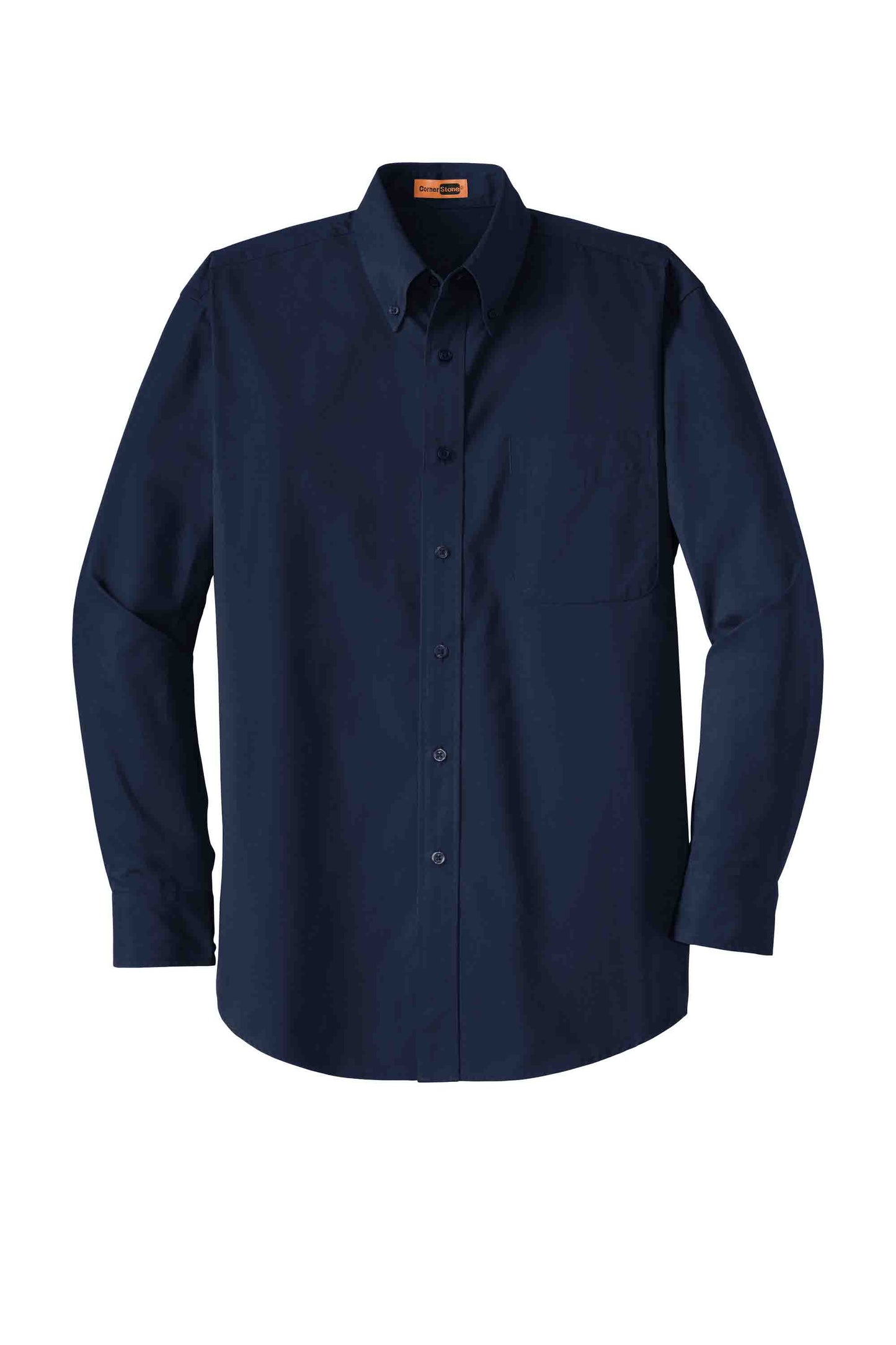 Rugged Stain Release Long Sleeve Button-Down Shirt