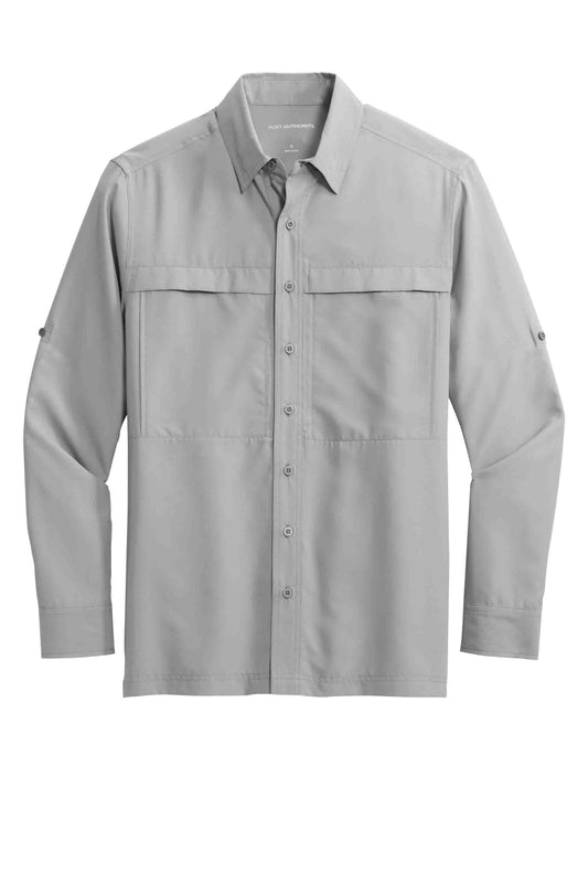 Lightweight Long Sleeve Button-Down Shirt