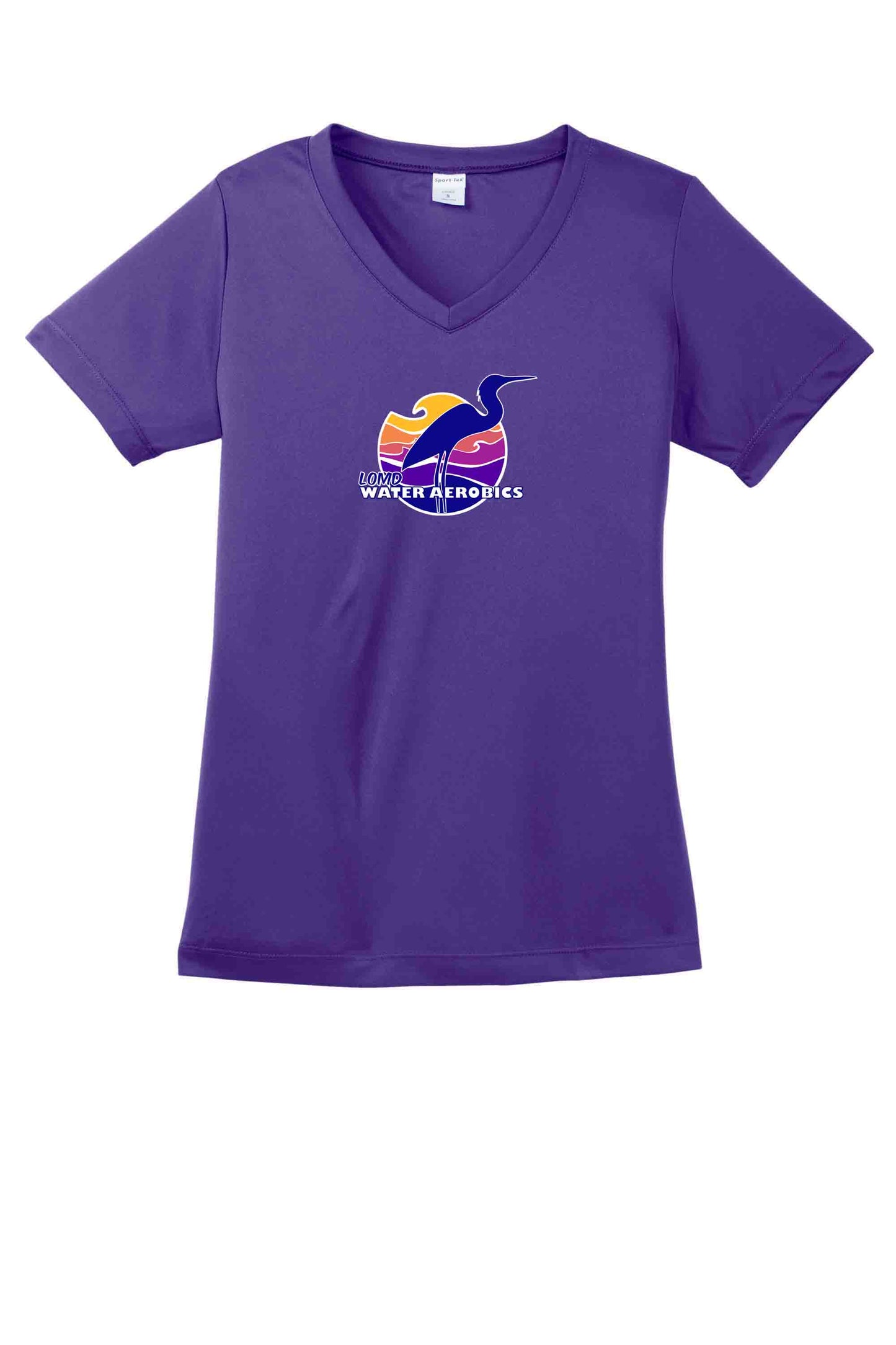 LOMD WA - Ladies V-Neck Performance T-Shirt