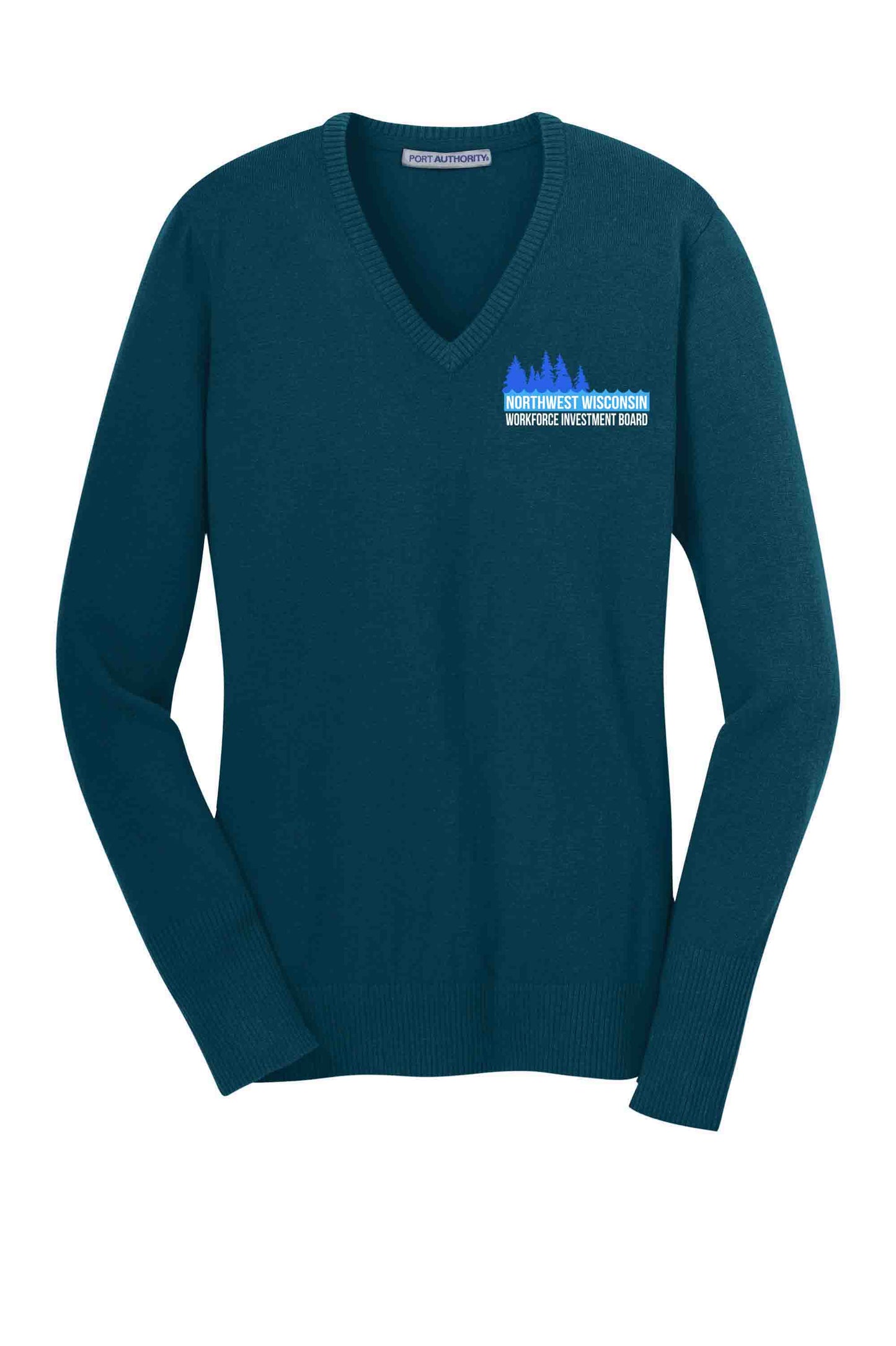 NWWIB-Ladies V-Neck Sweater