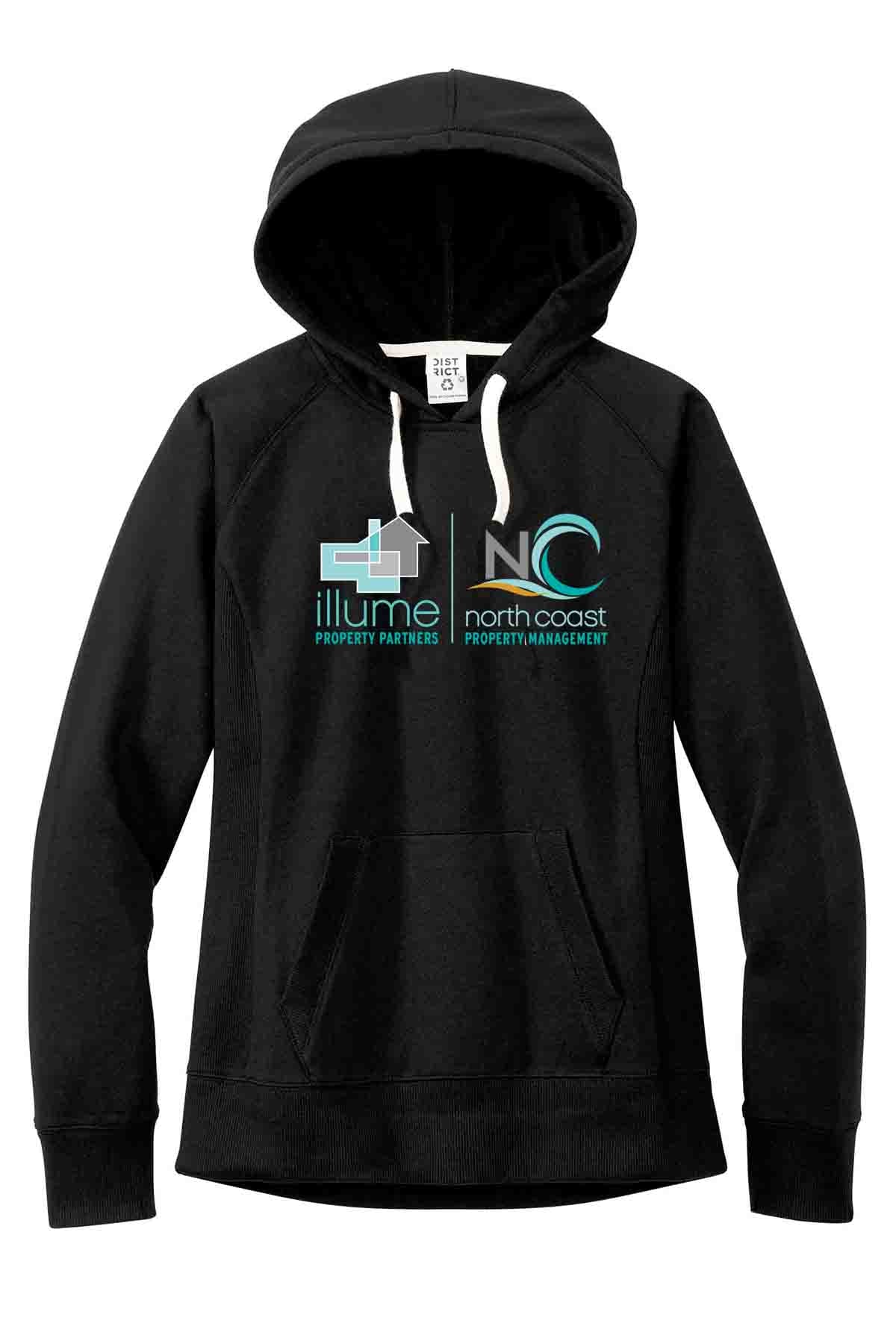 Illume|NCP - Ladies Recycled Hooded Sweatshirt