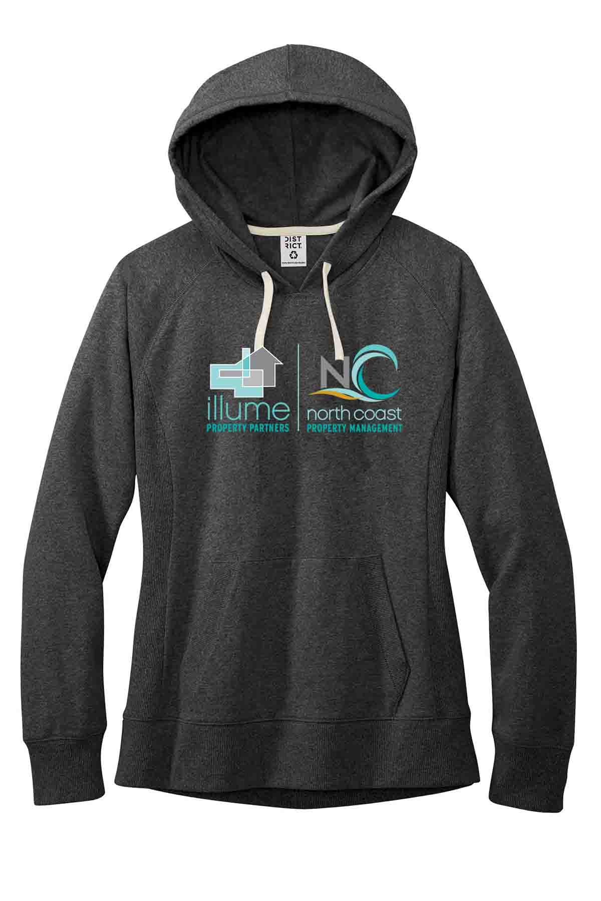 Illume|NCP - Ladies Recycled Hooded Sweatshirt