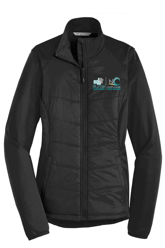 Illume|NCP - Ladies Soft Shell Puffer Jacket