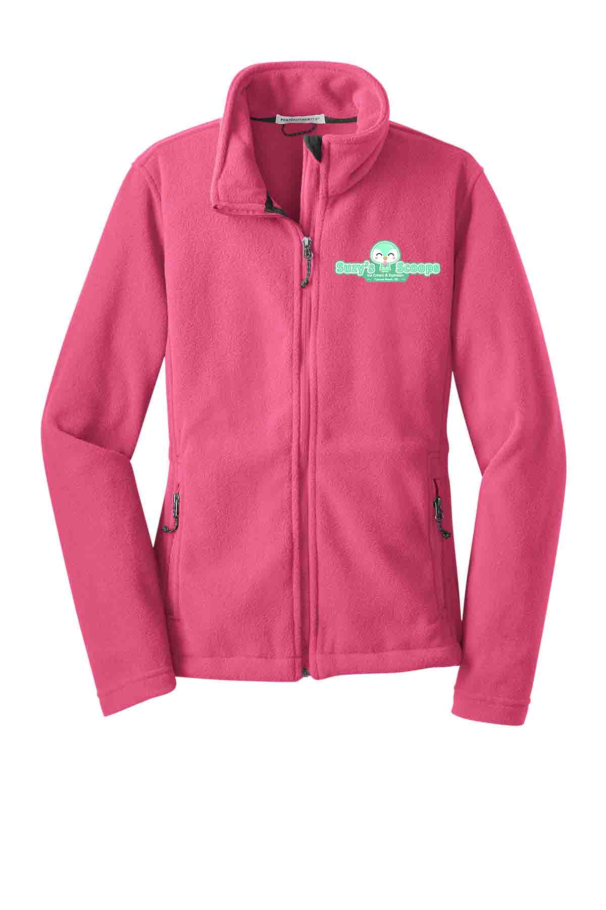 Suzy's Scoops Co - Ladies Fleece Jacket