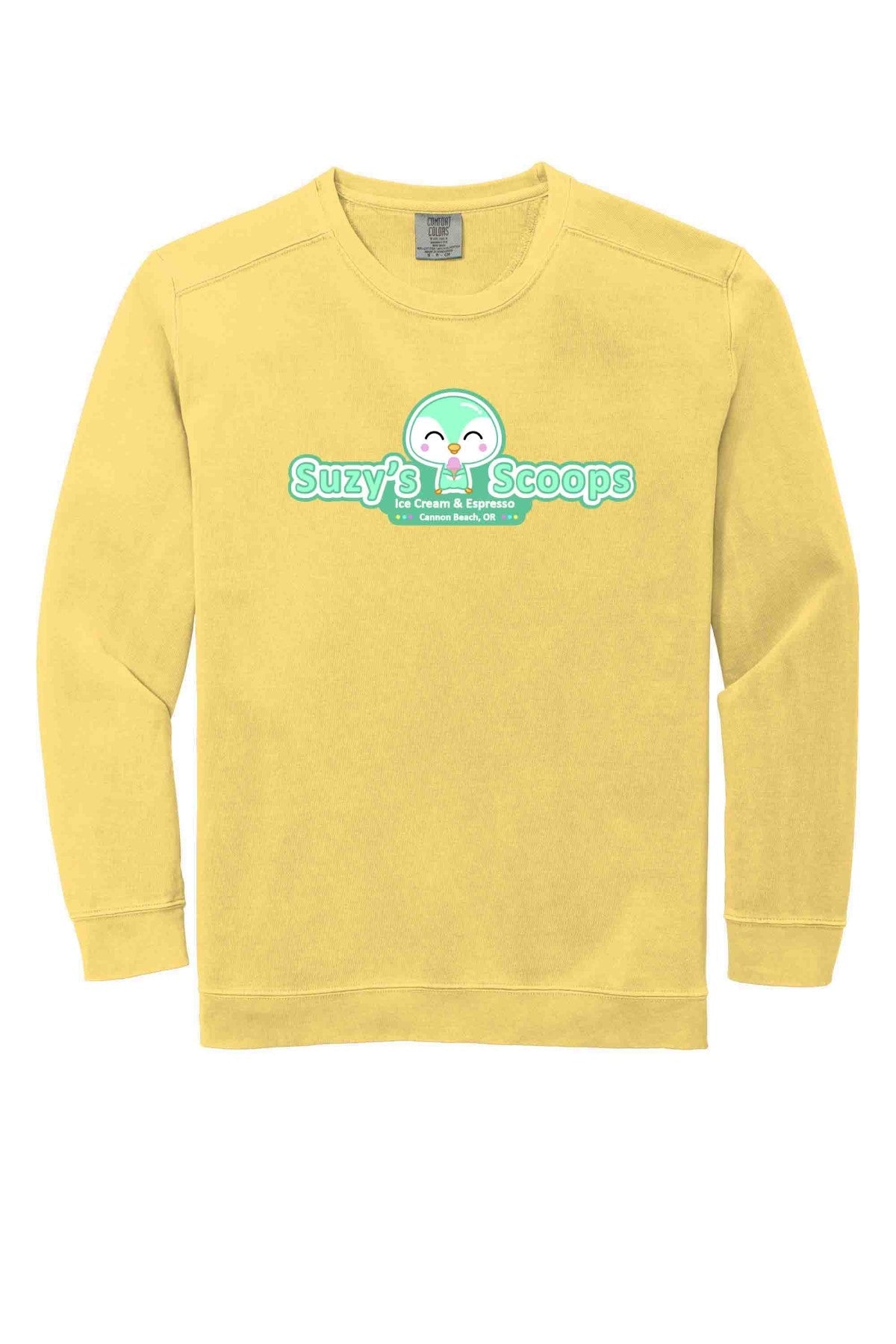 Suzy's Scoops - Garment-Dyed Crewneck Sweatshirt