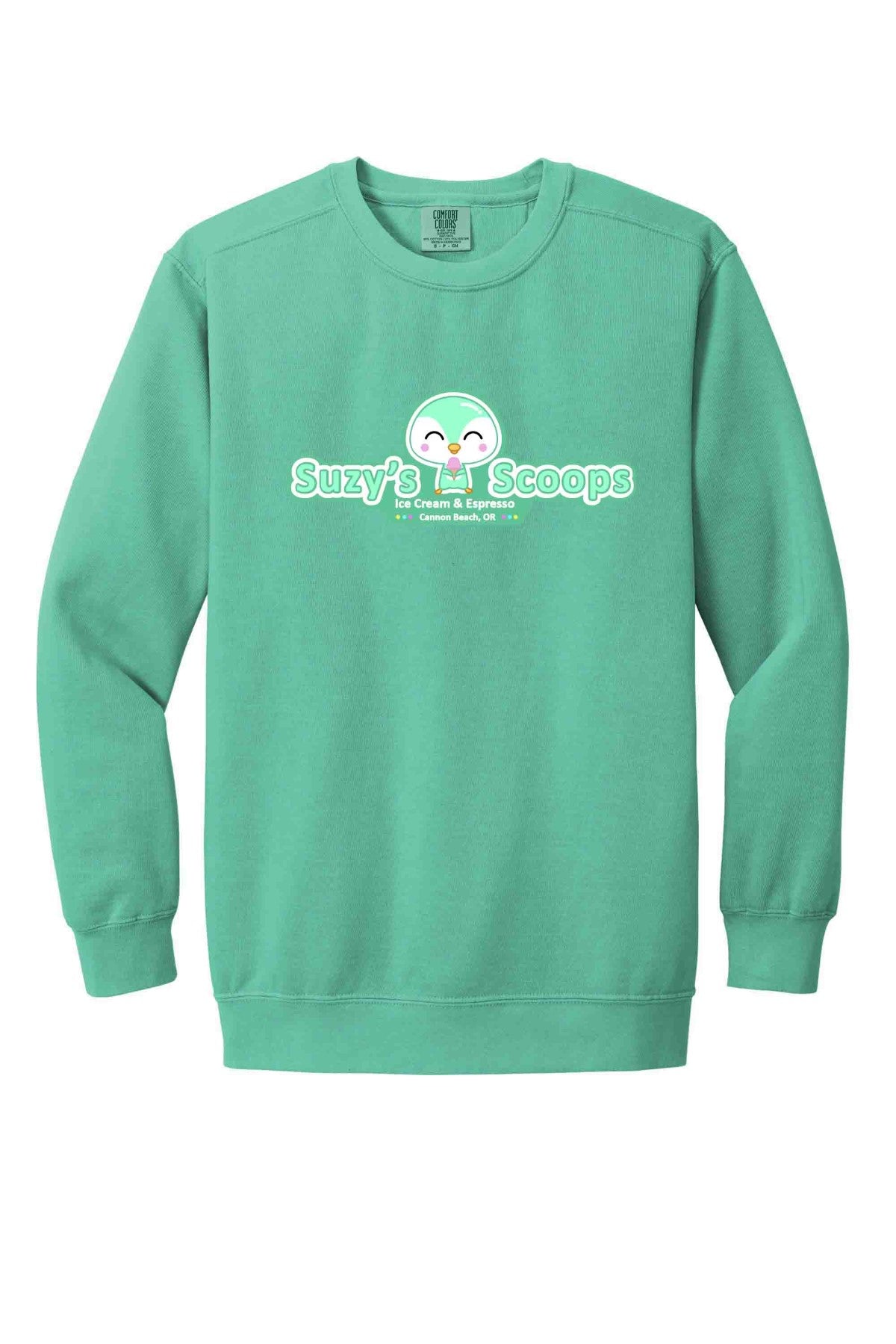 Suzy's Scoops - Garment-Dyed Crewneck Sweatshirt