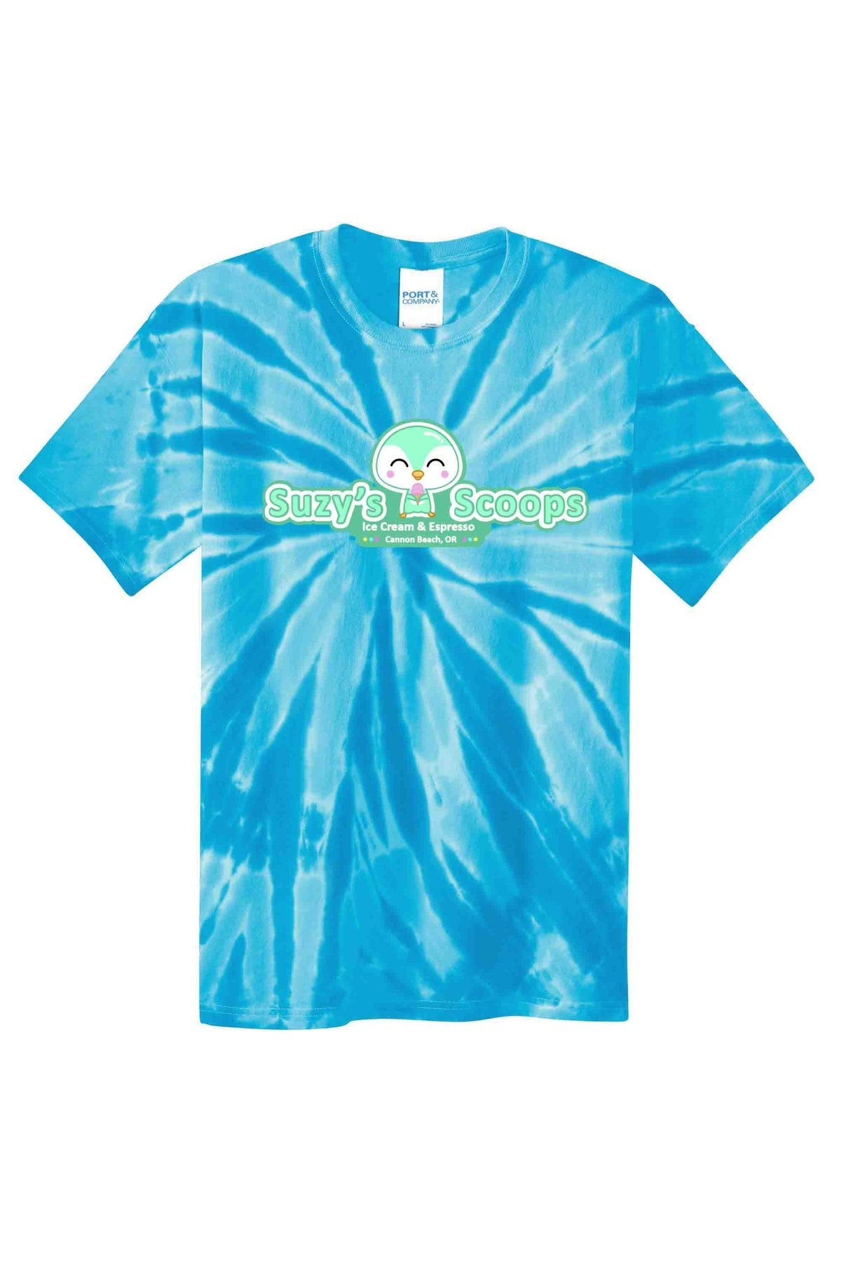 Suzy's Scoops - Youth Tie-Dye T-Shirt