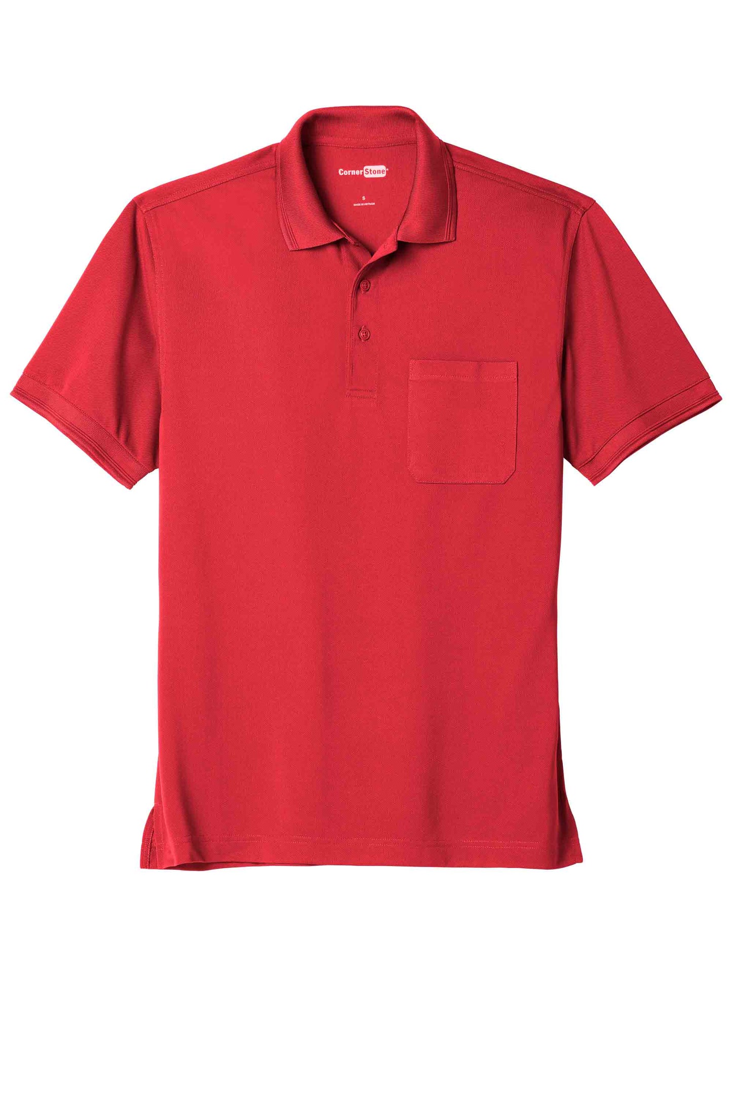 Snag-Proof Polo with Pocket