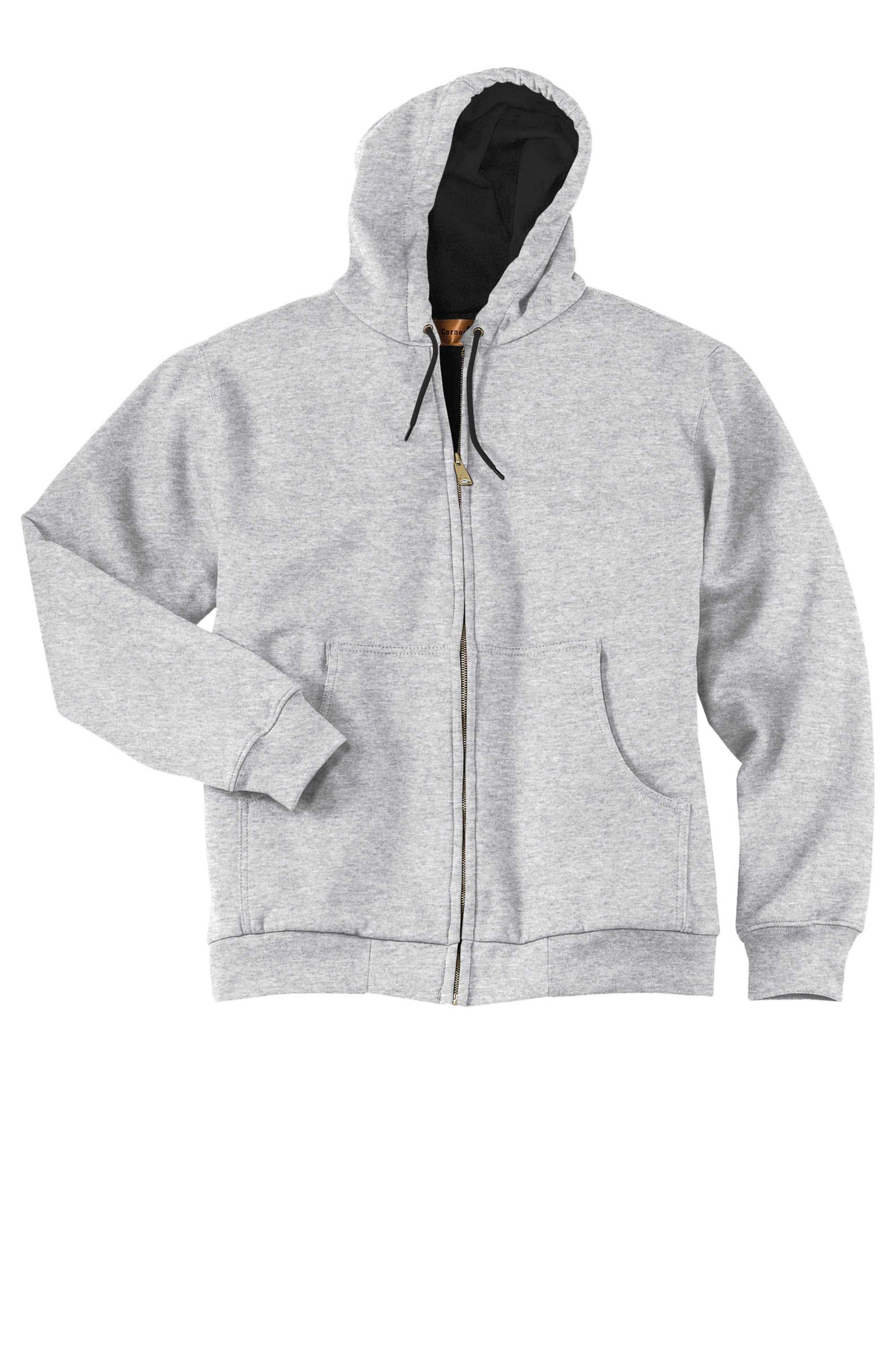 Heavyweight Thermal Hooded Zip Sweatshirt