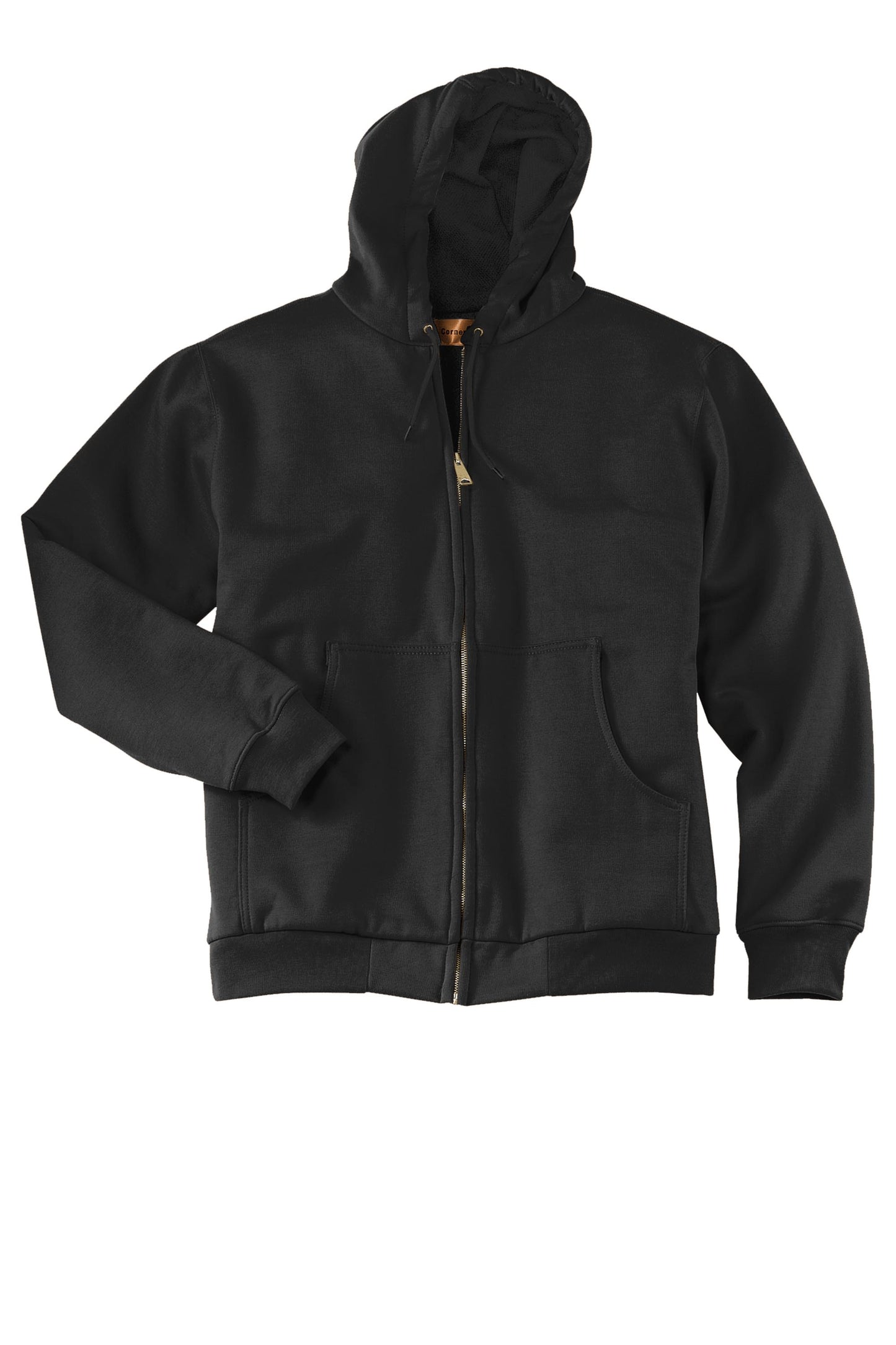 Heavyweight Thermal Hooded Zip Sweatshirt