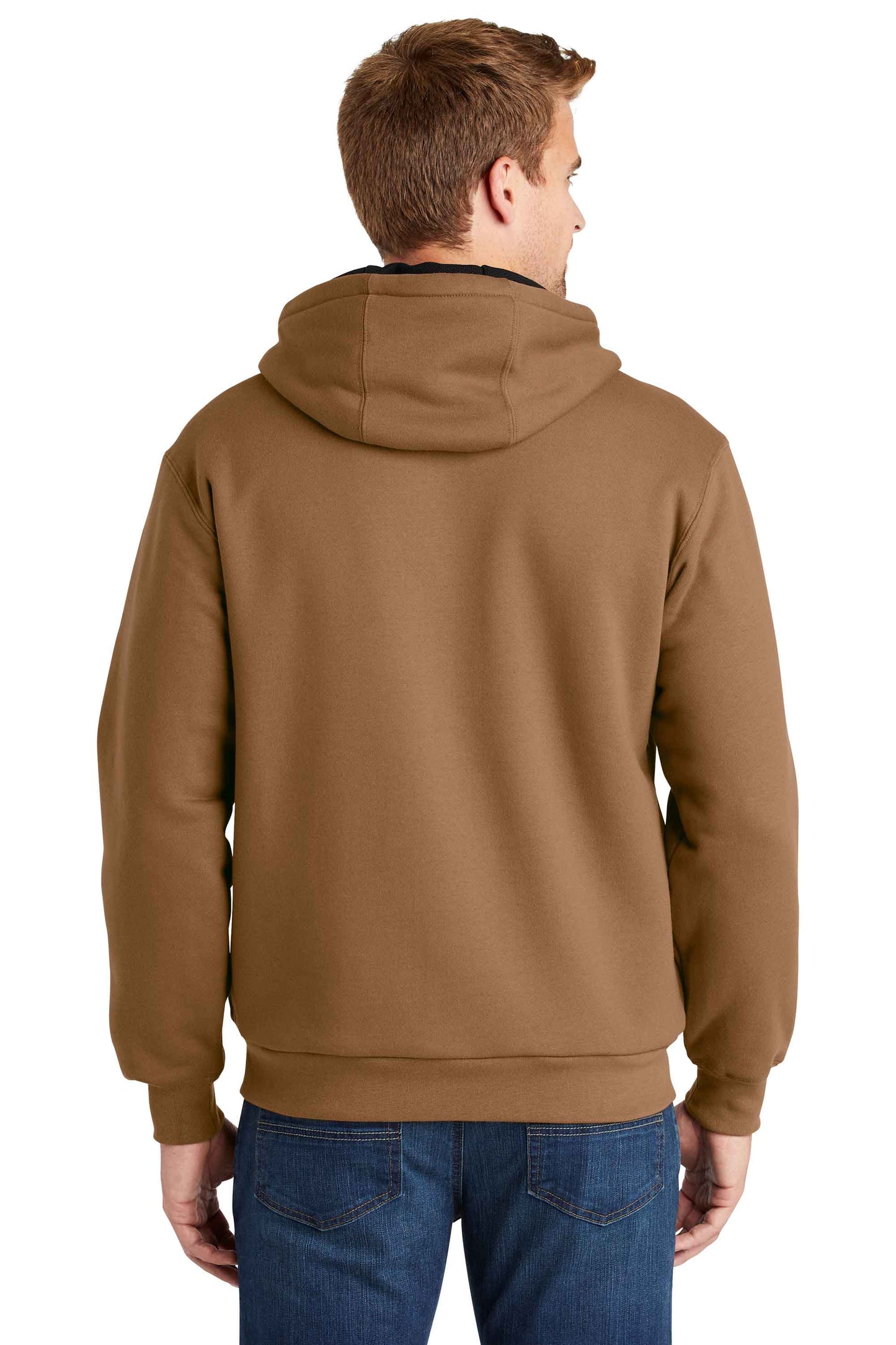 Heavyweight Thermal Hooded Zip Sweatshirt