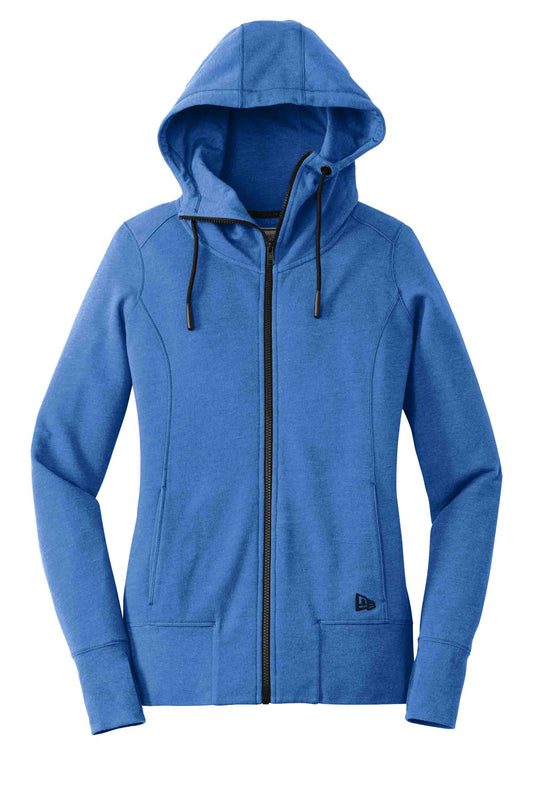 New Era Ladies Premium Hooded Zip Sweatshirt